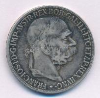 Ausztria 1900. 5K Ag "Ferenc József" T:VF,F patina Austria 1900. 5 Corona Ag "Franz Joseph" C:VF,F patina Krause KM#2807