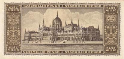 1946. 100.000.000P (2x) egymásutáni sorszámokkal T:I,I-