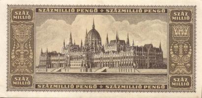 1946. 100.000.000P (2x) egymásutáni sorszámokkal T:I,I-