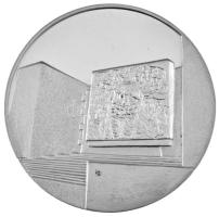 Mexikó ~1990. "Mexikói Képviselőház" peremen jelzett Ag emlékérem eredeti dísztokban (152,...