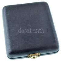 Mexikó ~1990. "Mexikói Képviselőház" peremen jelzett Ag emlékérem eredeti dísztokban (152,...