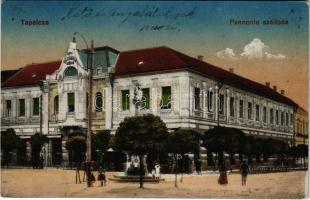 1917 Tapolca, Pannónia szálloda. Gerő Adolf kiadása