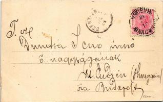 1898 (Vorläufer) Dubrovnik, Ragusa; (vágott / cut)