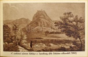 A Balatonvidék Történelmi Műemlékei - Dr. Margittay Richárd; III. sorozat - Szigliget. Teljes régi k...