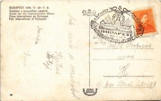 1939 Budapest XIV. Budapesti Nemzetközi Vásár, Ganz, M. kir. dohányjövedék, Villany + "A Nemzet...