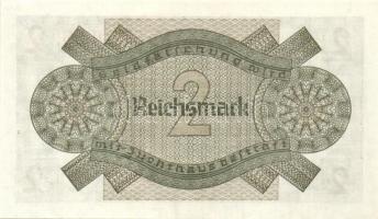 Német 3. Birodalom/Kiadás a megszállt területek részére/Reichskredit kussenscheine DN (1939) 2RM T:I