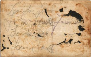 Beszterce, Bistritz, Bistrita; férfi automobillal / man with automobile. photo. Foto Römischer (raga...