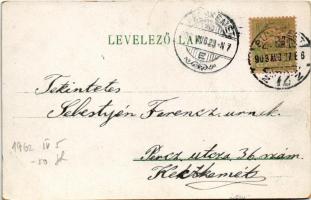 1903 Budapest XIV. Városliget, Millenniumi emlékszobor (Hősök tere). Erdélyi cs. és kir. udvari fény...