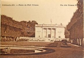 Versailles és Trianon 50 db-os régi képeslap füzet (sérült borító)