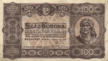 1923. 100K főtípus T:II-/III+