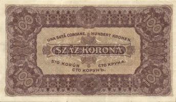 1923. 100K nyomdahely jelöléssel T:II/III+