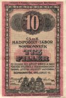 Sopronnyék/hadifogolytábor 1916. 10f T:II- jobb oldali berepedés