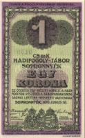 Sopronnyék/hadifogolytábor 1916. 1K T:I