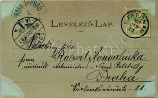 1903 Borostyánkő, Bernstein (Vasmegye); Alsó tér, látkép, vár. Ignatz Heinrich kiadása / square, gen...