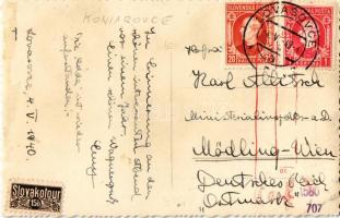 1940 Szomorlovászi, Koniarovce, Lovasovce; Siebert-kúria, kastély / castle. photo