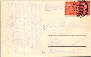 1938 Velké Zernoseky, Czernosek mit Lobosch; Seifert's Gasthaus "zum Waldschlösschen"...