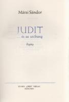 Márai Sándor:
Judit... és az utóhang. Regény. (Első kiadás.)
Márai Sándor Judit... és az utóhang c...