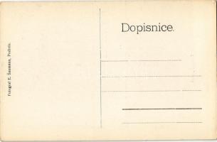 Boretice, Obecní hostinec, Cástecny pohled / hotel, street