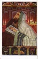 Judaica art postcard. B.K.W.I. 198/1.
