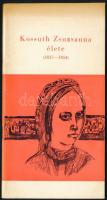 Lugosi Árpádné: Kossuth Zsuzsanna élete. 1817-1854. (DEDIKÁLT). Sárbogárd, [1973], Fejér Megyei Tanács VB. Kiadói tűzött papírkötés. A monoki Kossuth Emlékmúzeum igazgatója, Zsuffa Tibor által DEDIKÁLT példány (Dr. Szele Lajosnak).