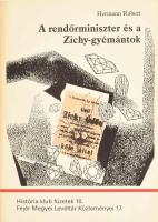 Hermann Róbert: A rendőrminiszter és a Zichy-gyémántok. (DEDIKÁLT). História klub füzetek 10. - Fejér Megyei Levéltár Közleményei 17. Székesfehérvár, [1994], Történelembarátok Köre Alapítvány. Kiadói papírkötés. A szerző, Hermann Róbert (1963- ) Széchenyi-díjas történész által DEDIKÁLT példány.