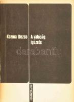 Kozma Dezső: A valóság igézete. Írók kolozsvári szerkesztőségekben a századfordulón. Kismonográfiák. Kolozsvár, 1972, Dacia. Első kiadás. Kiadói papírkötés, ceruzás ajándékozási bejegyzéssel.