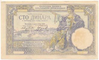 Szerbia 1929. 100D korabeli hamisítványa T:AU
Serbia 1929. 100 Dinara contemporary fake C:AU