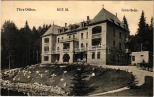 1916 Tátraotthon, Tatraheim, Tatranské Zruby (Magas-Tátra, Vysoké Tatry); Tatransky Domov / Tatra-Heim / Tátra-Otthon szálloda télen / hotel in winter