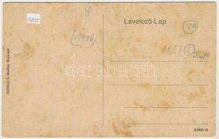 Korompa, Krompach, Krompachy (Szepes); Vasgyár látképe. Balkányi S. kiadása / ironworks, iron factor...