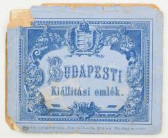 1885 Budapesti kiállítási emlék. Ő fensége Rudolf trónörökös védnöksége alatt álló országos kiállítás. Kiadja: Bettelheim Miksa Budapesten. 15 litho képet tartalmazó leporelló, a képeken az Operaház, Dohány utcai zsinagóga, Nyugati pályaudvar, Nemzeti Múzeum, Lánchíd, stb. Sérült kiadói papírborítóban, a borító két részre, a leporelló három részre vált.