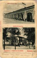 1902 Kassa, Kosice; Flórián fürdő, Mária utcai ház, Kádfürdő helyiség. Rogozsán Antal kiadása / spa, bath (r)