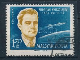 1962 A világűr meghódítása 1,70Ft NYIKOLAJEV nevében az i betű pontos i-nek látszik tévnyomattal (3.500)