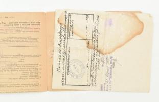 1915-1918 Michailovits György huszár főhadnagy, a cs. és kir. 10. huszárezred tagja részére kiállíto...