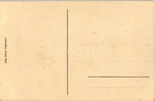 Nagyvárad, Oradea; Székesegyház. Szecessziós keret, Láng József kiadása / cathedral. Art Nouveau fra...