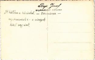 Dévaványa, ház a kerttel. Baji József fényképészeti műterem, photo