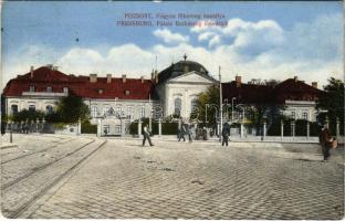1911 Pozsony, Pressburg, Bratislava; Frigyes főherceg kastélya / Palais Erzhezog Friedrich / royal castle (EK)