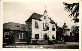 Bethlen, Beclean; Gróf Bethlen László kastélya / castle (EK)