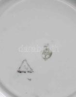 Antik Zsolnay virágmintás kávés készlet, hiányos