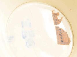 cca 1890 Zsolnay fedeles kaspóváza, jelzett: családi pecsét. Fedél nélkül, restaurált, m: 19 cm