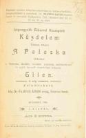 Dr. Flóris Áron: Legnagyobb Sikerrel Kecsegtető Küzdelem Többek között A Poloska Irtásával a tüdővész, skrofula, csontszu, puposság, arcbőrpattanás és egyéb hasonló veszedelmes betegség ellen. A nép számára, felnőtteknek irta - - . Bp., 1905, szerzői kiadás (Müller Károly-ny.), 222 p. (eredetileg 224 p.) Első kiadás. Átkötött papírkötésben, helyenként kissé foltos lapokkal, a 15-16. oldalt a címlap után kötötték be, az utolsó lap hiányzik. Ritka!