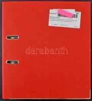 A4-es gyűrűs képeslap album kb. 400 férőhellyel / A4 size postcard album for cca. 400 postcards