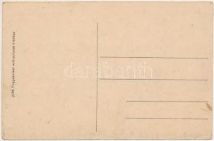 Nagykend, Chendu Mare, Kend; a község látképe a református templommal és a temetővel. Fogyasztási sz...