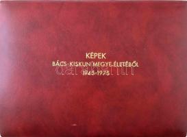 Klf. alkotók (Bodri Ferenc, Palkó József, Turi Endre stb.): Képek Bács-Kiskun megye életéből 1945-1975. 14 db grafikát tartalmazó mappa, klf. technikák, papír, mindegyik jelzett, kiadói mappában, lapméret: 28×40 cm