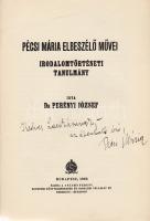 Pécsi Mária:
A kisház. Ifjúsági regény. (Róna Emy rajzaival.) (Dedikált.)
Budapest, 1945. Faust Kö...