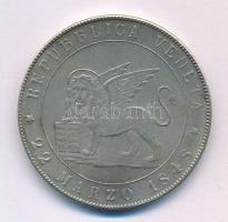 Olasz Államok / Velence / 1848V 5L fém hamisítvány! T:XF,VF
Italian States / Venice /1848V 5 Lire m...