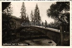 1942 Beszterce, Bistritz, Bistrita; Kainzel híd / Keintzelsteg / bridge (EK)