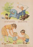 [Lintnerné Fittler Vilma] Vilma néni [- Lungershausen, Ilse Wende]
Gyermek élet - vidám élet. Vilma...