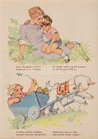 [Lintnerné Fittler Vilma] Vilma néni [- Lungershausen, Ilse Wende]
Gyermek élet - vidám élet. Vilma...