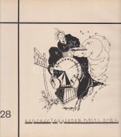 Megfagyott Muzsikus 1931. [19. évfolyam.] (Számozott.)
(Írták és rajzolták az építészhallgatók. Kia...