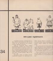 Megfagyott Muzsikus 1931. [19. évfolyam.] (Számozott.)
(Írták és rajzolták az építészhallgatók. Kia...